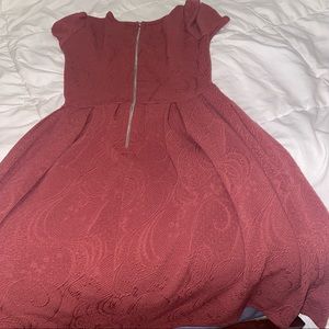 Burnt orange color perfect for fall.